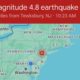 Magnitude 4.8 earthquake