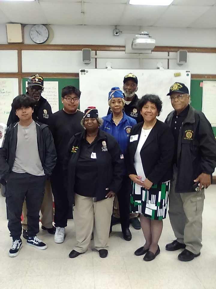 Asbury Park High School Students with veterans True Meaning of Memorial Day