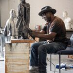 Sojourner Truth statue world-renowned Akron sculptor Woodrow Nash