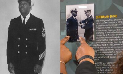 first Black Explosive Ordnance Disposal Sherman Byrd