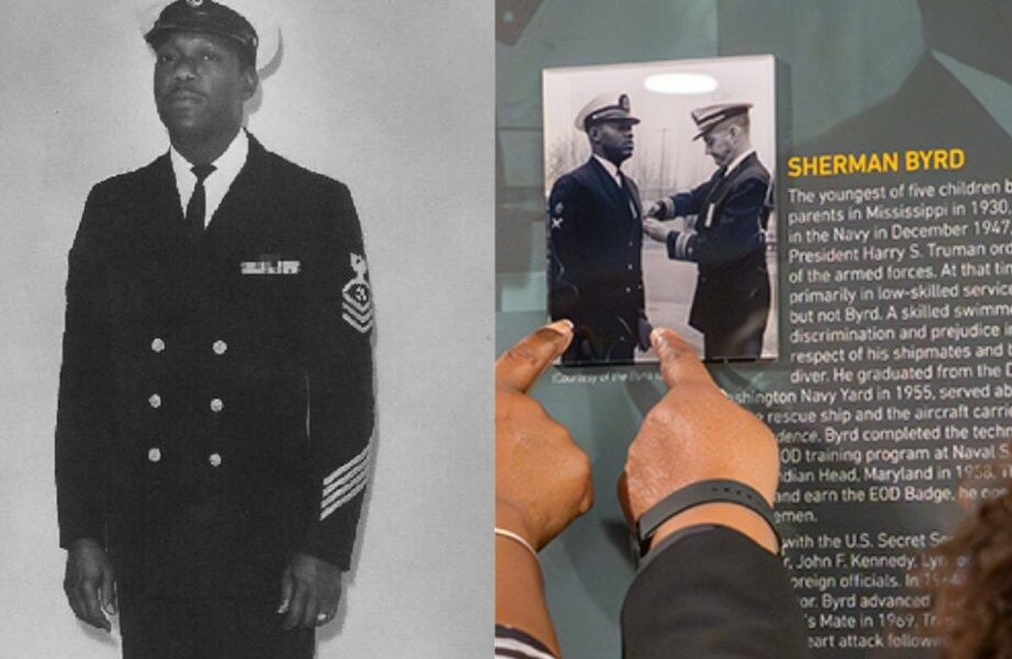 Sherman Byrd First Black Navy Explosive Ordnance Disposal Tech