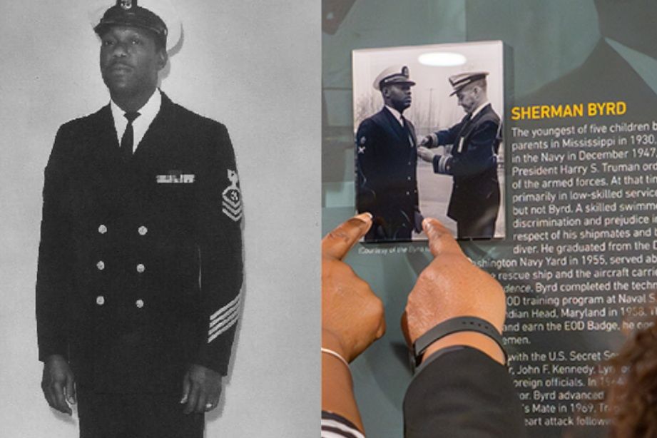 Sherman Byrd First Black Navy Explosive Ordnance Disposal Tech