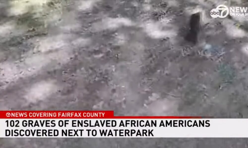 Enslaved African Americans graves