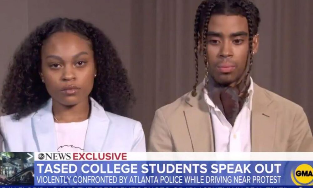 Georgia college students settlement Messiah Young and Taniyah Pilgrim