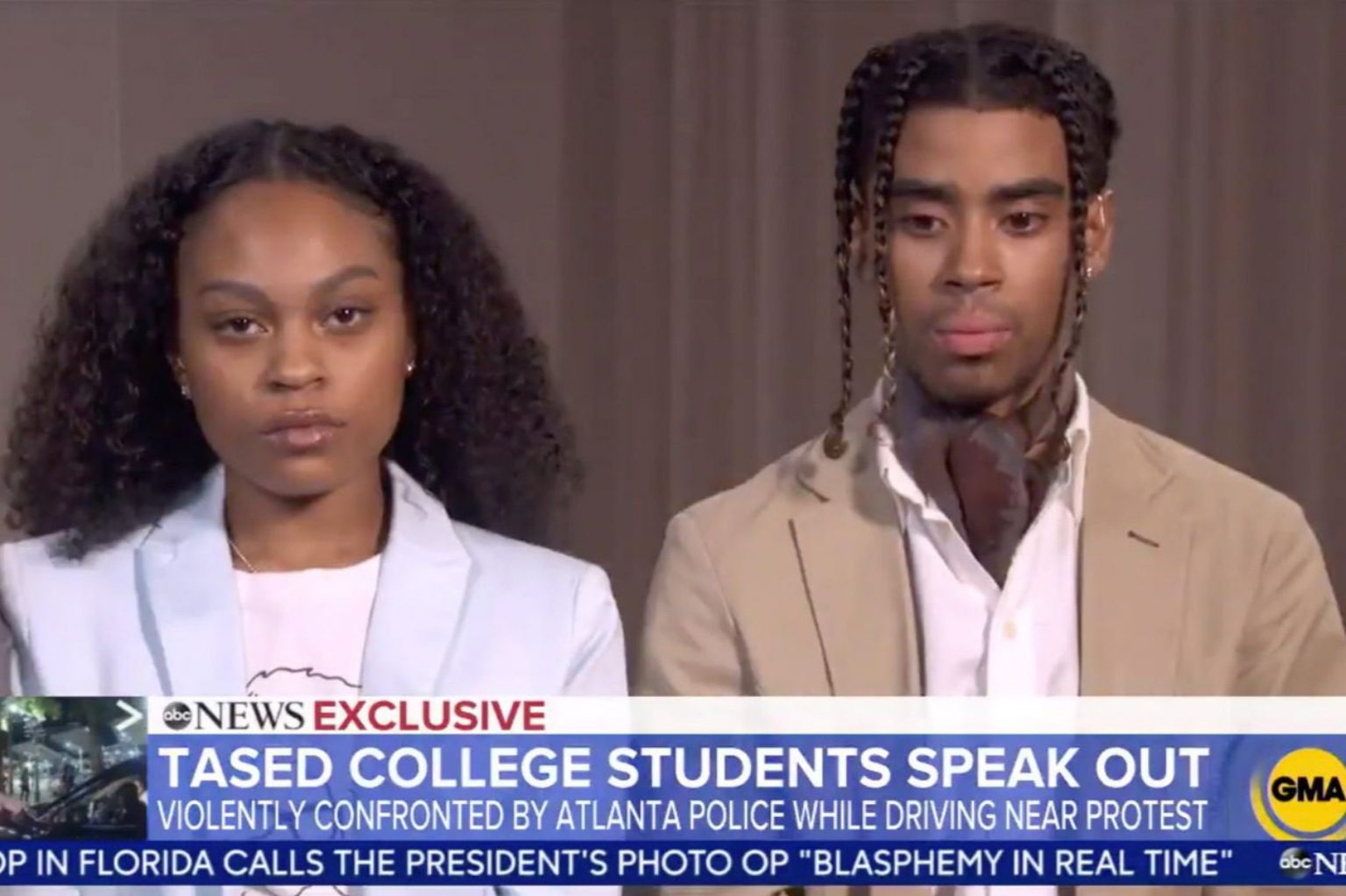 Georgia college students settlement Messiah Young and Taniyah Pilgrim