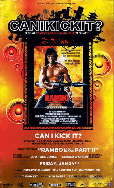 Can I Kick It Rambo Baltimore