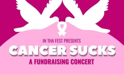 CANCER SUCKS benefit concert flyer Raleigh North Carolina