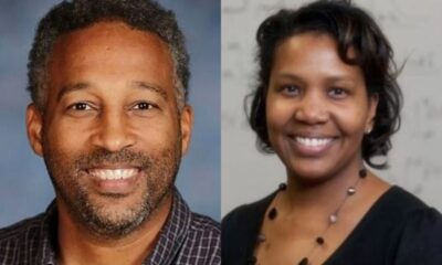 Spelman professor Jocelyn Wilson and science teacher Gary Wilson
