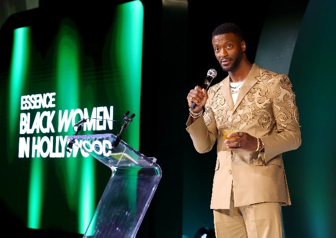 Aldis Hodge host of the 18th annual ESSENCE Black Women in Hollywood Awards