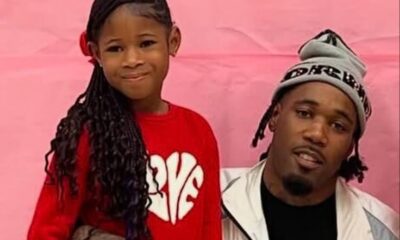 Rapper Lil Ronnie and daughter