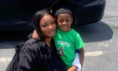 Adriana Smith and son-min