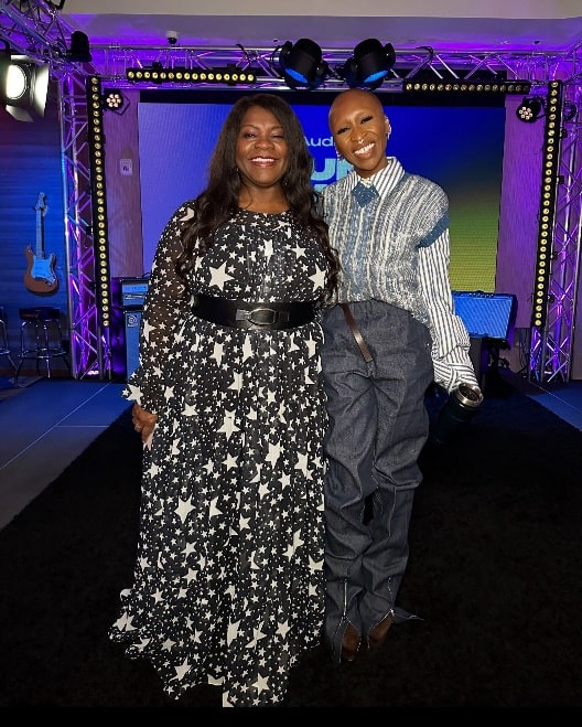 Shelley Wade and Cynthia Erivo
