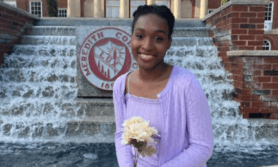 Meredith College student Angelica Scott