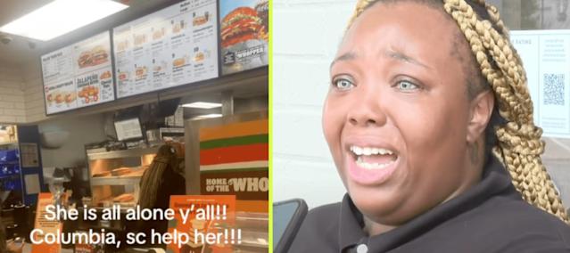 Nykia Hamilton Burger King employee