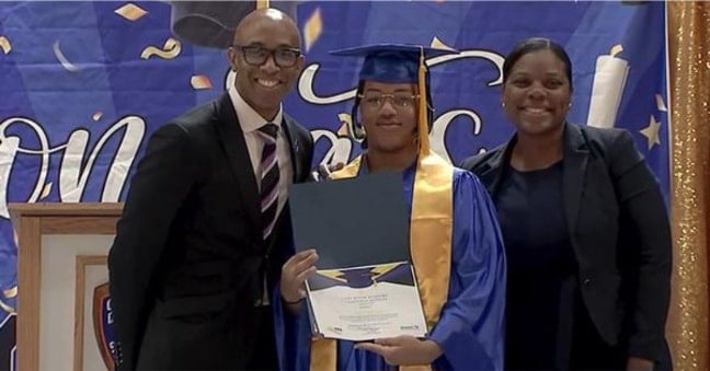 Rikers Island valedictorian Tylik Thomas