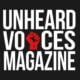 Unheard Voices Magazine social justice advocacy award