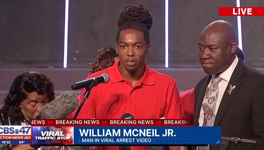 William McNeil Jr punched by police