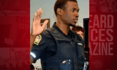 Jamacia born Maine police officer Jon Luke Evans