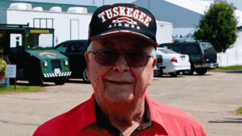 Tuskegee Airman Lt Col George Hardy