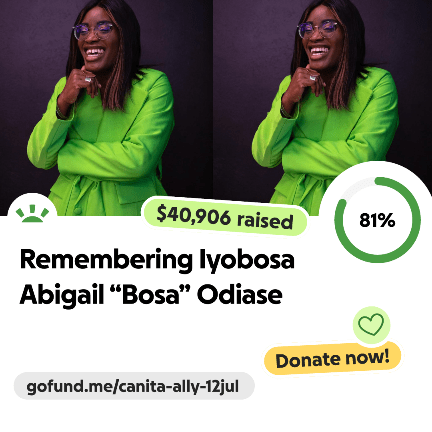 Iyobosa Abigail “Bosa” Odiase GoFundMe