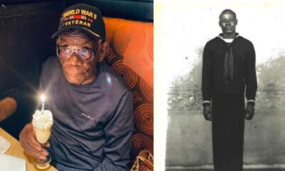 World War II WWII Florida Veteran Joseph Williams turns 106