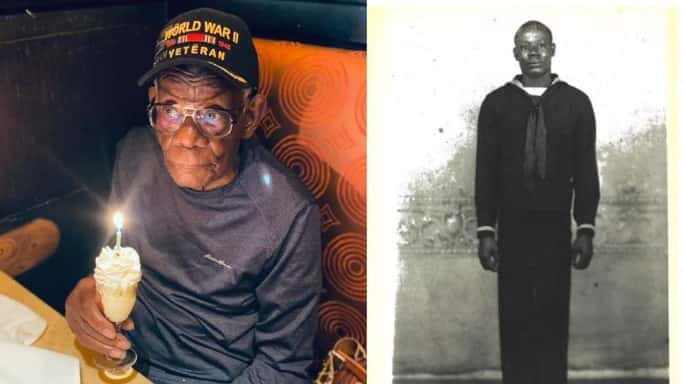World War II WWII Florida Veteran Joseph Williams turns 106