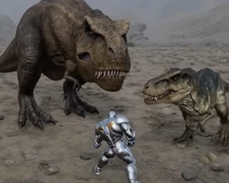 Asbury Park High Carthaginian Wars metal man dino