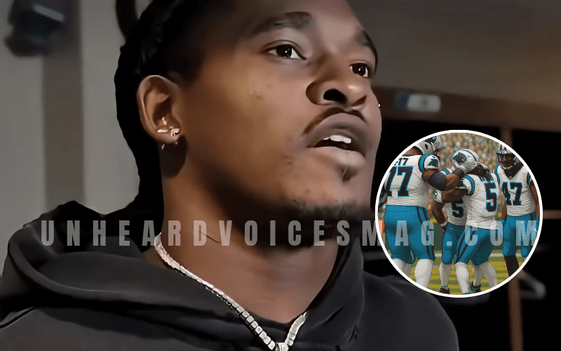 Carolina Panthers Rico Dowdle celebration dance fundraiser