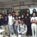 Veterans day Asbury Park VFW with students