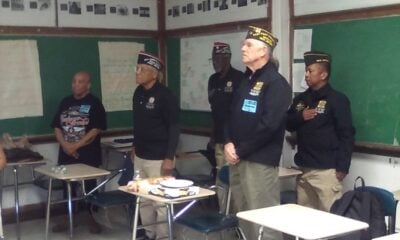 Veterans day Asbury Park Flag Salute