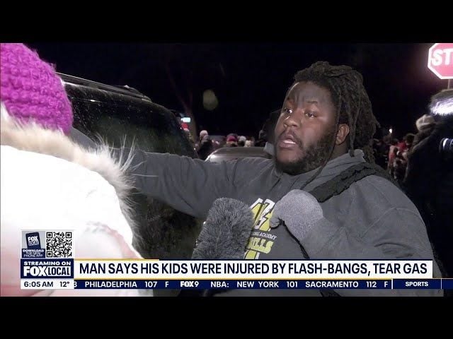 Jackson Family Minneapolis tear gas