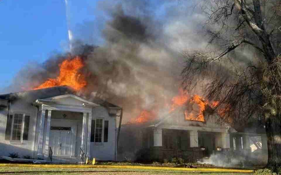 Cook Brothers Funeral Directors and Cremations fire