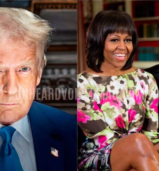 Donald Trump and Obamas