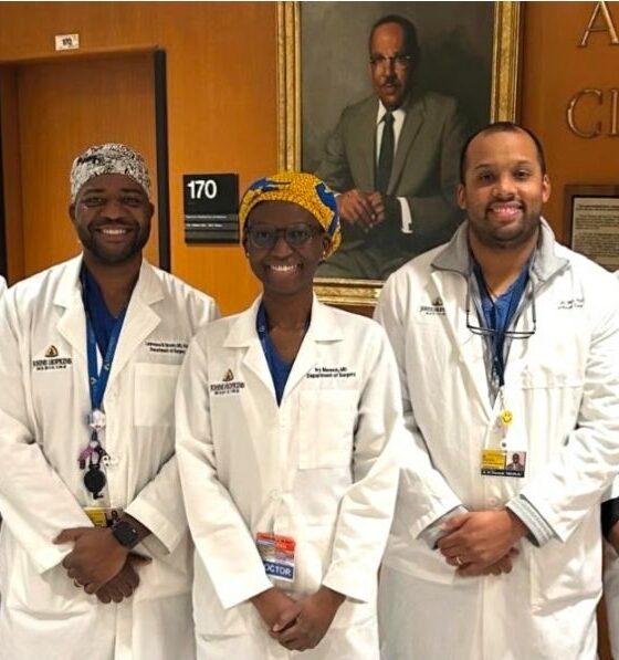 Five Black surgeons John Hopkins