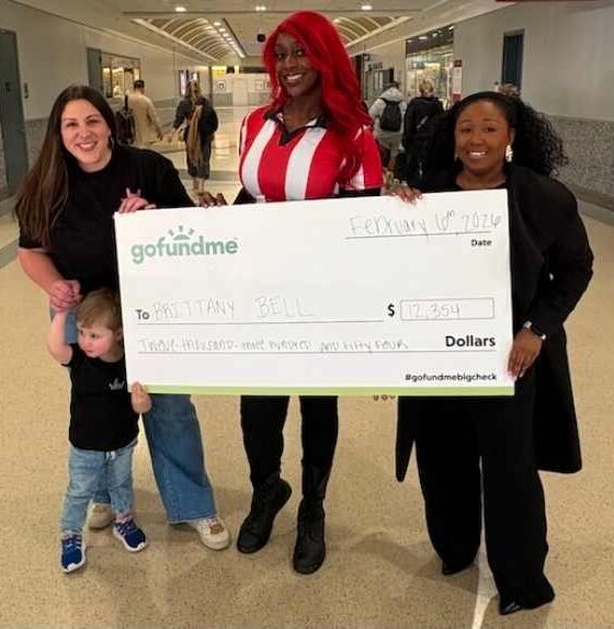 atlanta airport kindness waitress Brittany bell