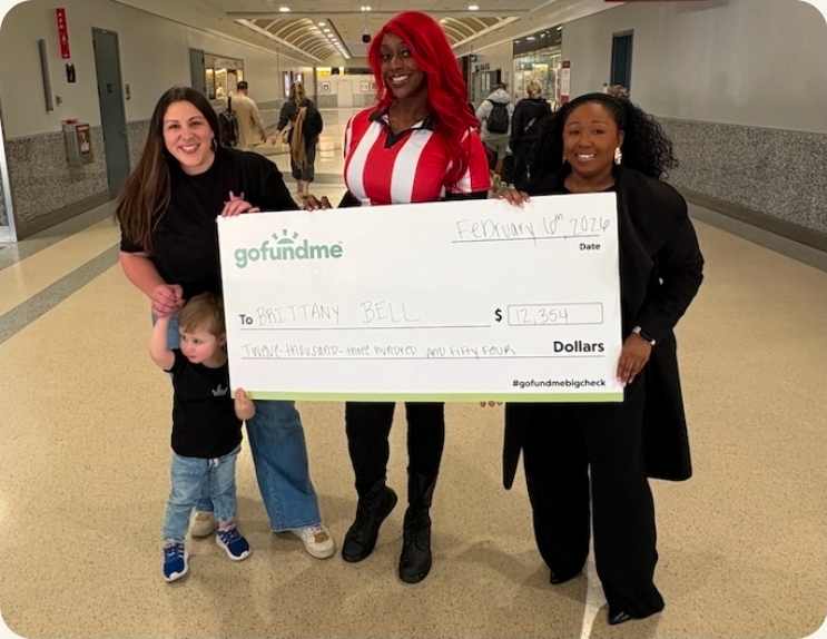 atlanta airport kindness waitress Brittany bell