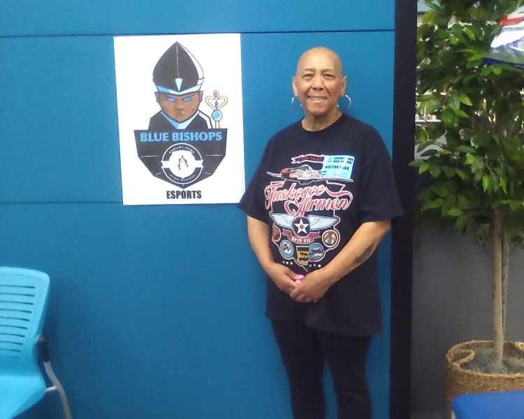 Tina Watson at Asbury Park High School Esports