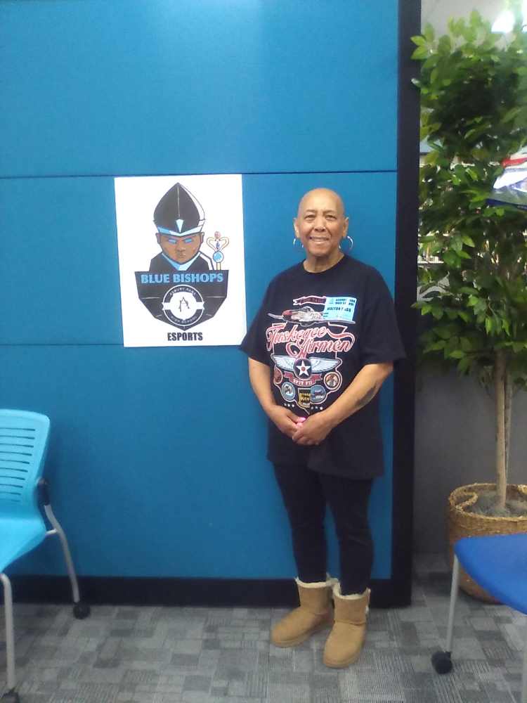 Tina Watson at Asbury Park High School Esports
