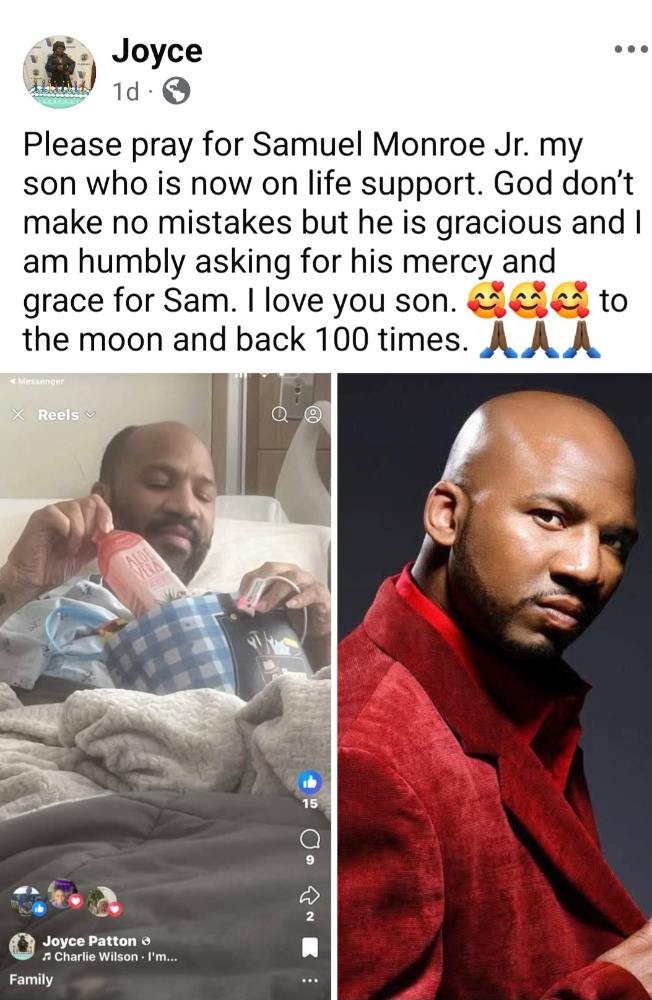 Actor Samuel Monroe Jr GoFundMe
