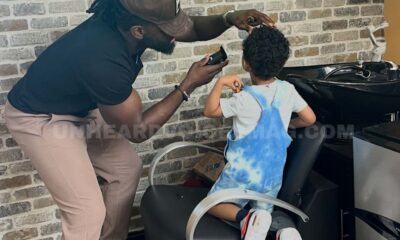 Dallas barber Henry Amoloja Trimmys barbershop sensory friendly haircuts