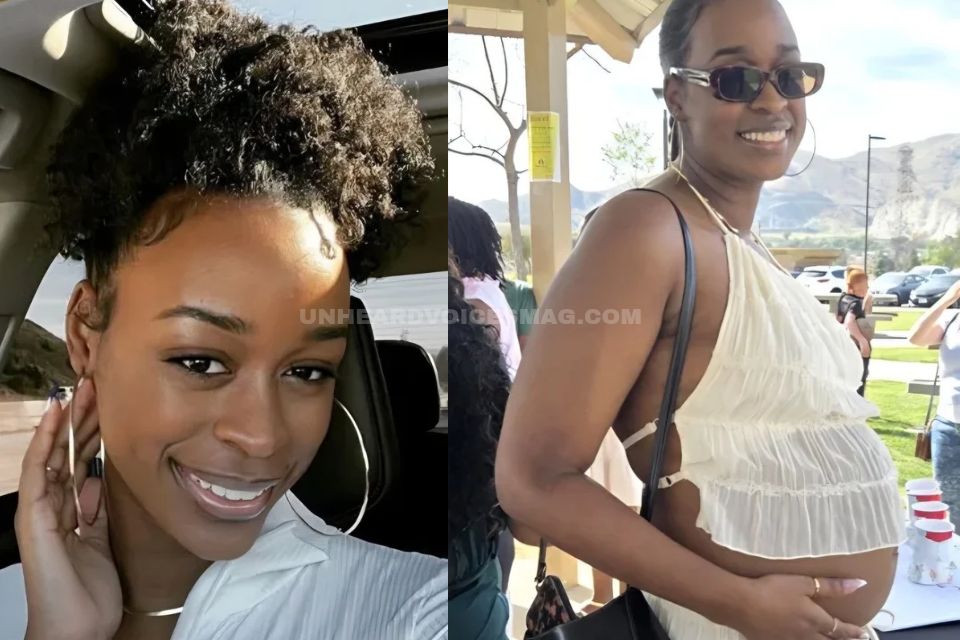 Kiara Brokenbrough viral bride 47 wedding dress dies during childbirth