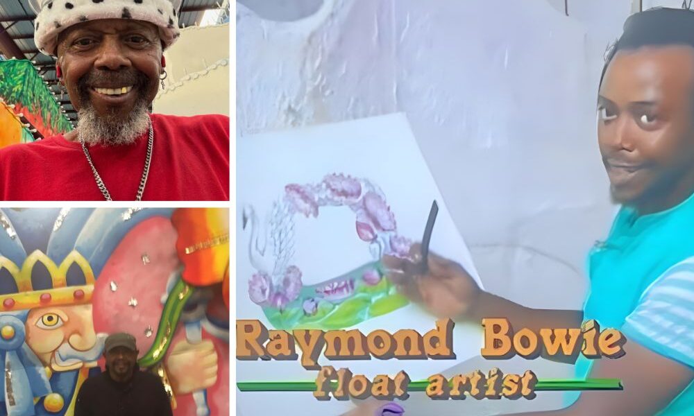 Raymond Bowie Mardi Gras float artist