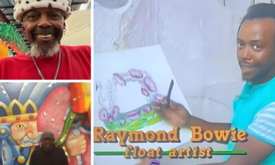 Raymond Bowie Mardi Gras float artist