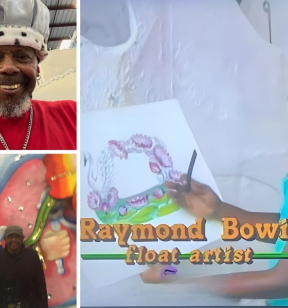 Raymond Bowie Mardi Gras float artist