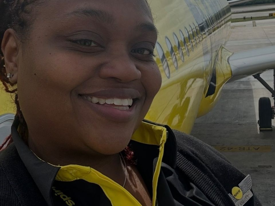 Georgia mother Kamille Carter former Spirit Airlines Flight Attendant Gofundme