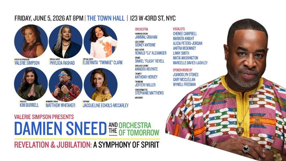 Valerie Simpson Presents Damien Sneed Live Recording