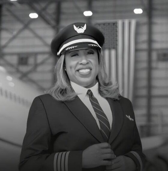 Captain Nia Gilliam Cleared For Takeoff