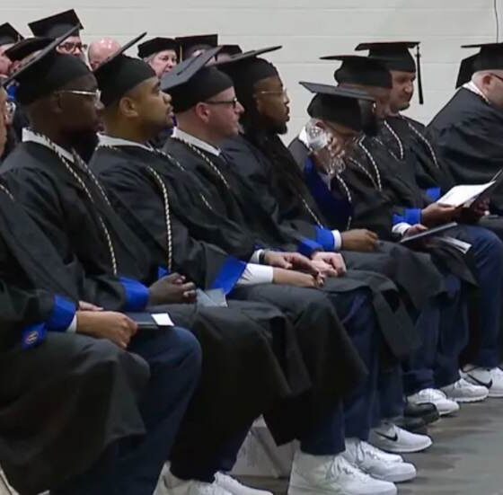 Ten Incarcerated Men Earn College Degrees East Moline Correctional Center Illinois Augustana College Prison Education Program