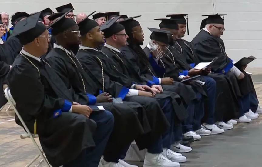 Ten Incarcerated Men Earn College Degrees East Moline Correctional Center Illinois Augustana College Prison Education Program