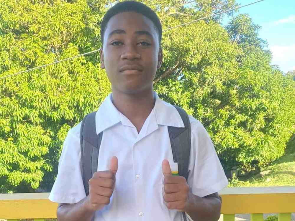 Ajanni Mishael Charles St Lucia heart transplant